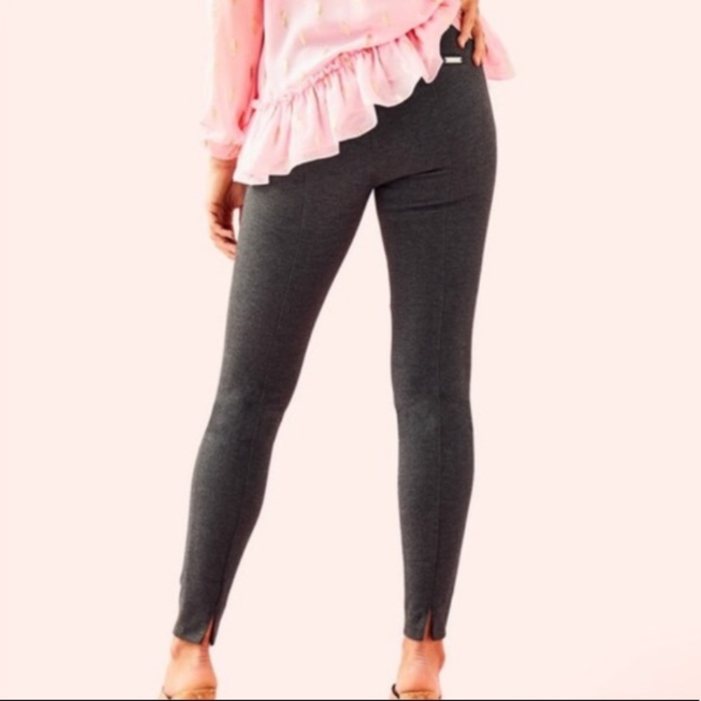 Lilly Pulitzer Grey Nira Travel Pant XXS NWT